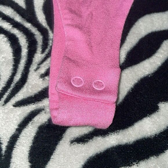 NWT naked wardrobe spaghetti strap pink rose women’s ballet leotard bodysuit - Picture 2 of 7